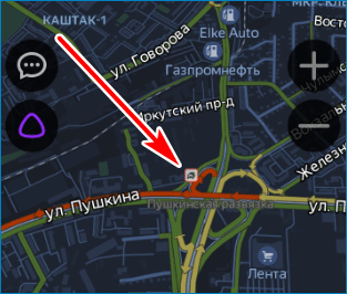 Дорожные события Yandex